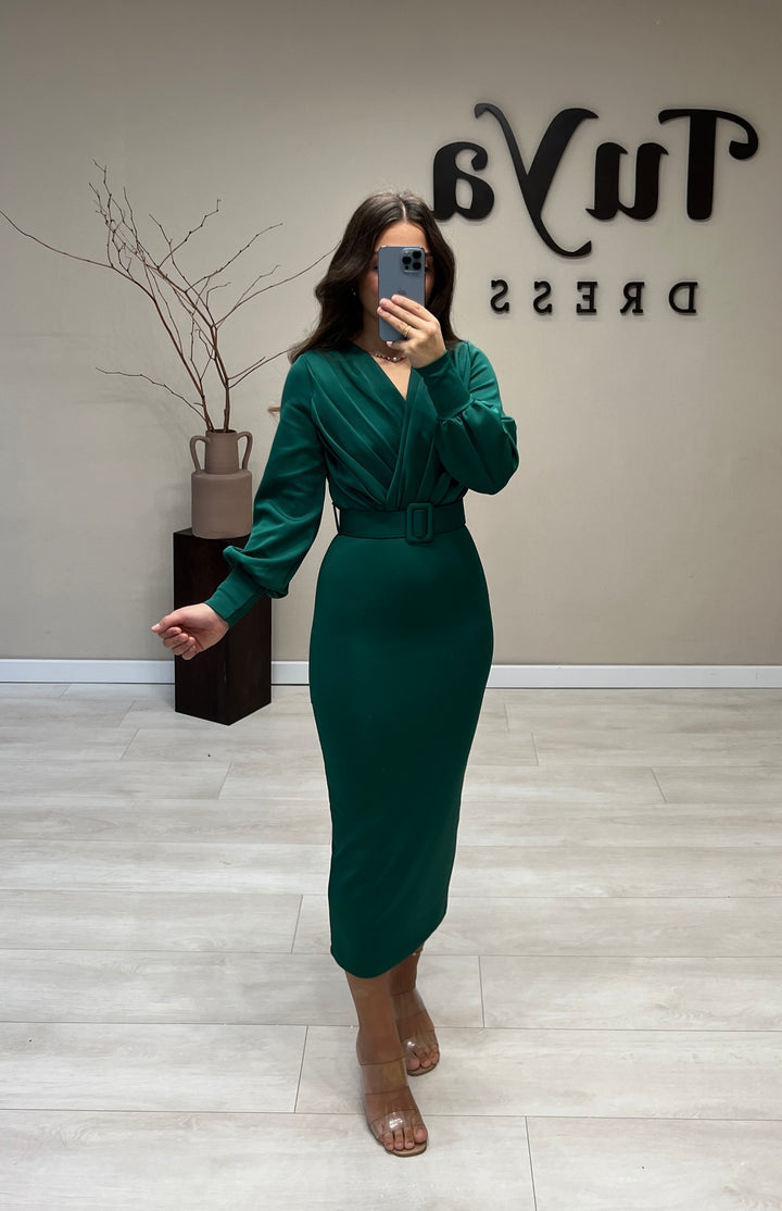 Elegance Green Midi