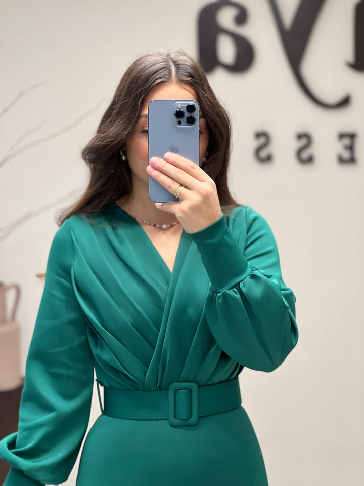 Elegance Green Midi