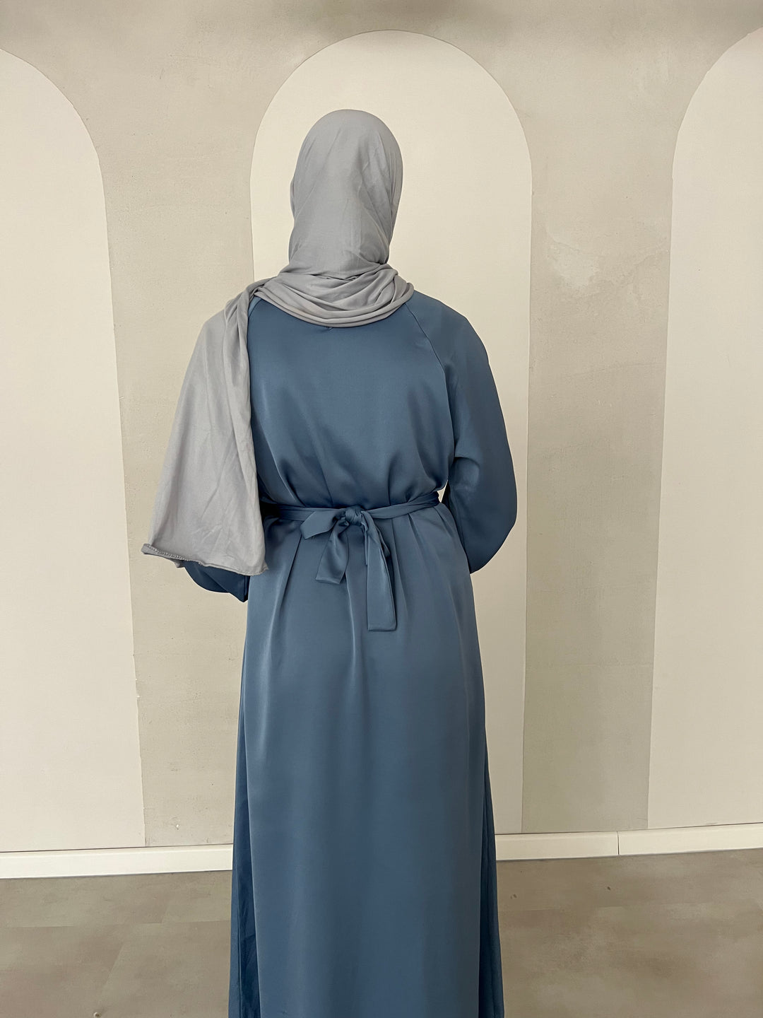 Abaya sky blue